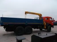 КАМАЗ с манипулятором 43118 с кму soosan