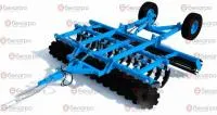 Борона дисковая прицепная DANA 4х2